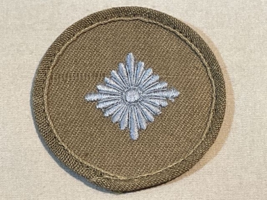 Original WWII German Army Tropical Oberschutz Rank Insignia, UNUSED