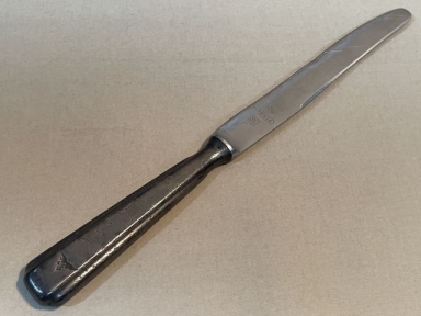 Original Pre-WWII German Luftwaffe Stainless Steel Mess Hall Knife