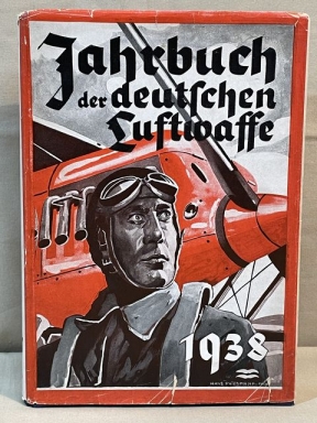 Original Pre-WWII German Year Book of the Luftwaffe 1938, Jahrbuch der deutschen Luftwaffe