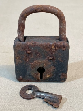 Original WWII German Soldier's Barracks Pad Lock