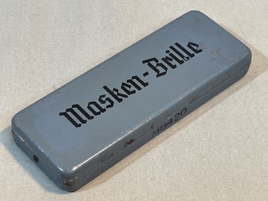Original WWII German Masken-Brille (Gas Mask Glasses) Case