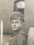 Original WWI German Foot Soldier's Photograph on Stiff Backing
