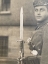 Original WWI German Foot Soldier's Photograph on Stiff Backing