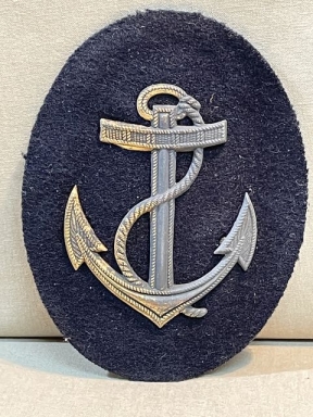 Original WWII German Kriegsmarine (Navy) Boatswain NCOs Career Sleeve Insignia