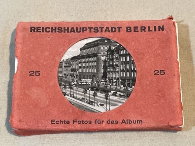 Original Nazi Era German Reichs Capital Berlin Photo Set, REICHSHAUPTSTADT BERLIN