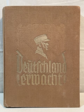 Original 1933 German Cigarette Card Album Germany Awakes, Deutschland erwacht