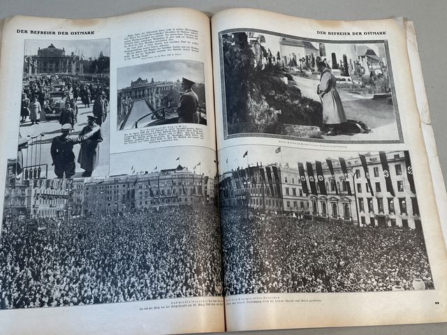 Bunker Militaria: Original WWII German Our Leader LARGE Book