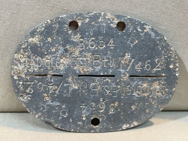 Original WWII German Heer (Army) ID Tag (Erkennungsmarke), St.Kp.Gren.Ers.Btl. I/462