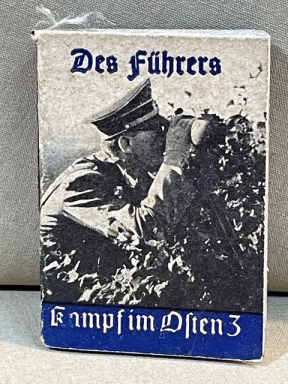 Original Nazi Era German WHW Donation Booklet, DES FHRERS