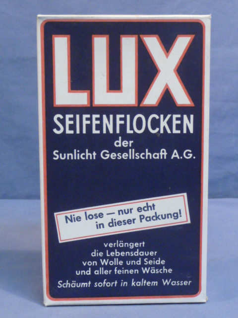 Original WWII Era German LUX Brand Laundry Soap