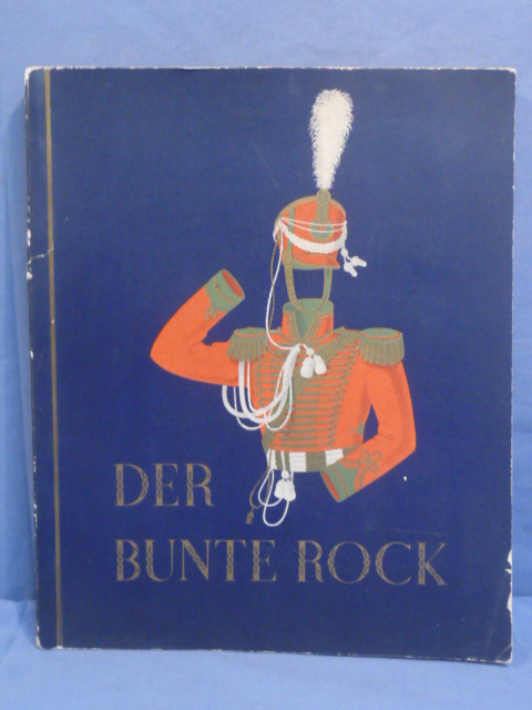 Original WWII Era German Cigarette Card Album, DER BUNTE ROCK
