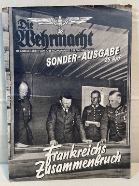 Original WWII German Die Wehrmacht Magazine, July 1940