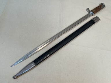 Original WWI German made for Portugal M98 Long Bayonet & Scabbard