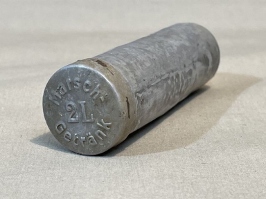 Original WWII German 2L March Drink Aluminum Container, Marsch Getränk
