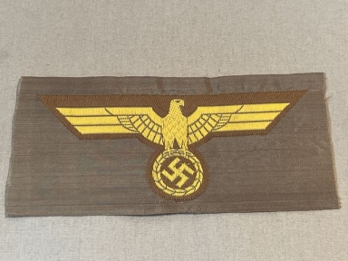 Original WWII German Kriegsmarine Tropical (AK) Breast Eagle, Unused