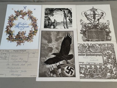 Original Nazi Era German Collection of Telegrams