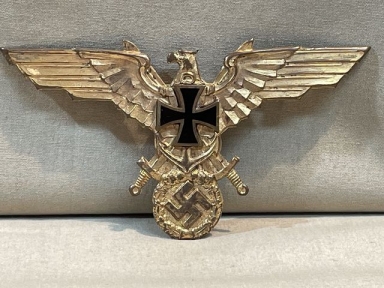 Original Nazi Era German NSDMB (Navy Veterans) Members Breast Eagle