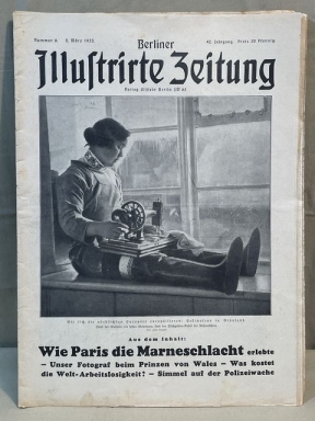 Original WWII German Magazine, Berliner Illustrierte Zeitung