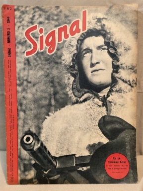 Original WWII German "Signal" Magazine (French Language), 1944