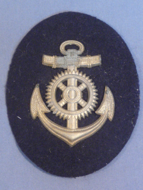 Original WWII German Navy Engine NCO Career Sleeve Insignia