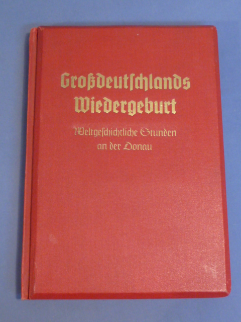 Original Nazi Era German Stereo Viewer Book, Greater Germany's Rebirth