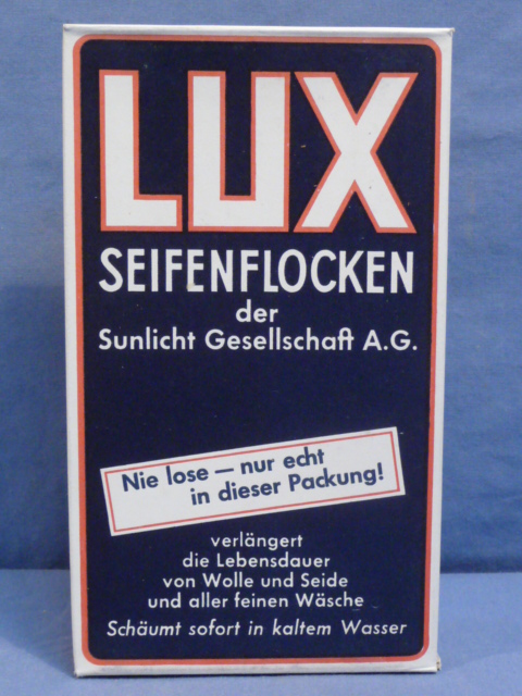 Original WWII Era German LUX Brand Laundry Soap