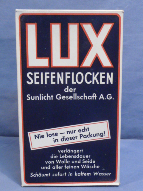 Original WWII Era German LUX Brand Laundry Soap