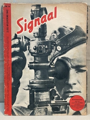 Original WWII German "Signal" Magazine (Danish Language), 1942