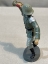 Original Nazi Era German Toy Soldier Signaling the Advance w/Trumpet, ELASTOLIN