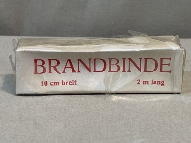 Original WWII German Medical Item in Original 1941 Dated Box, Brandbinde