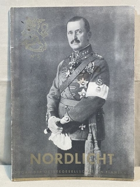 Original WWII German Book About Finland Northern Lights, NORDLICHT