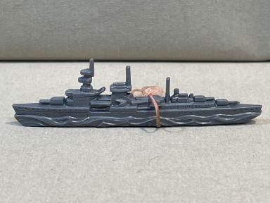 Original WWII German WHW Donation Figure, Battle Ship