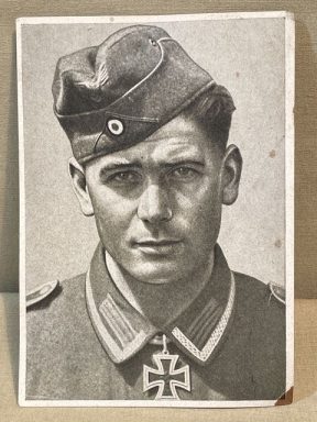 Original WWII German Collector Cards, NCOs of the Army with the Knights Cross