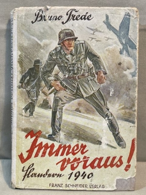 Original WWII German Book, Immer voraus!