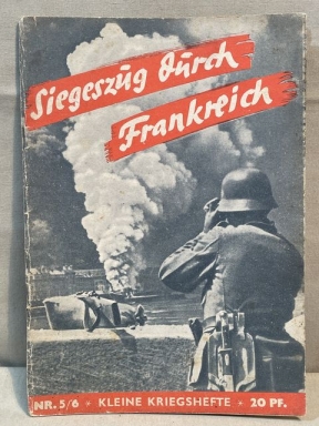 Original WWII German Youth Book, Siegeszug durch Frankreich