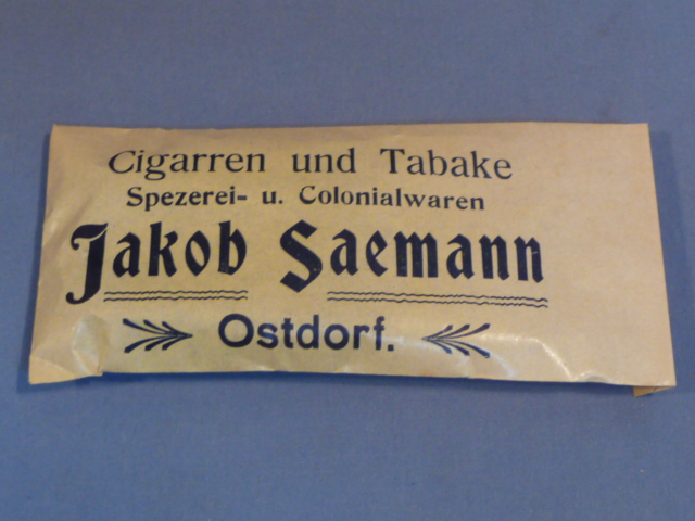 Original WWII Era German Jakob Saemann Cigars