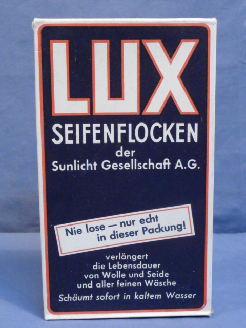 Original WWII Era German LUX Brand Laundry Soap