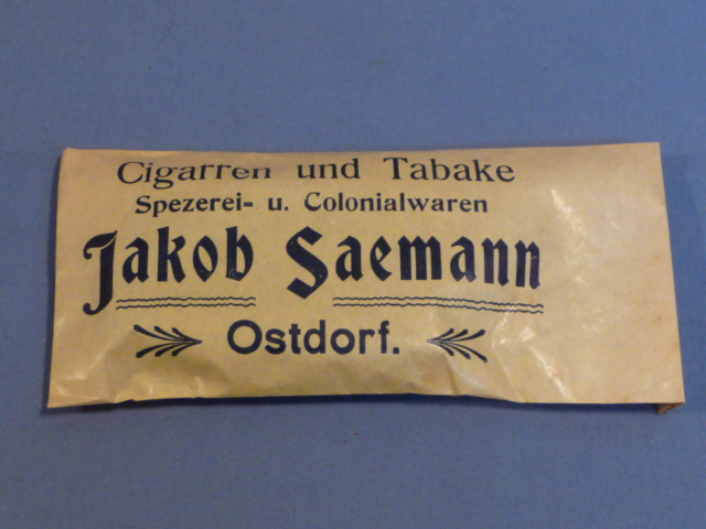 Original WWII Era German Jakob Saemann Cigars