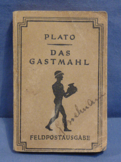 Original WWII German SMALL Feldpostausgabe Book, DAS GASTMAHL