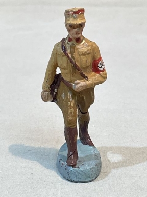 Original Nazi Era German Marching SA Toy Soldier, ELASTOLIN
