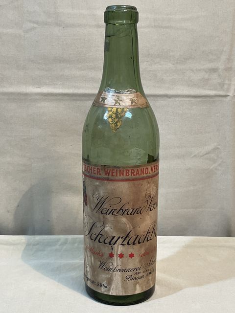 Bunker Militaria: Original Pre-WWII German Wine Bottle, Mark