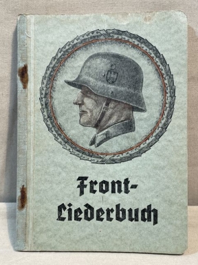 Original WWII German Soldiers Song Book, Front Song Book