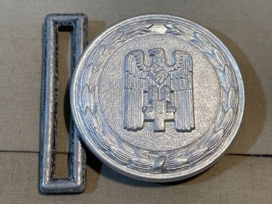 HOLD! Original Nazi Era German DRK (Red Cross) Leader's Belt Buckle