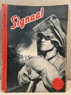 Original WWII German Signal Magazine (Dutch Language), 1942