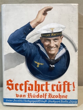 Original WWII German Seafaring Calls! Book, Seefahrt ruft!