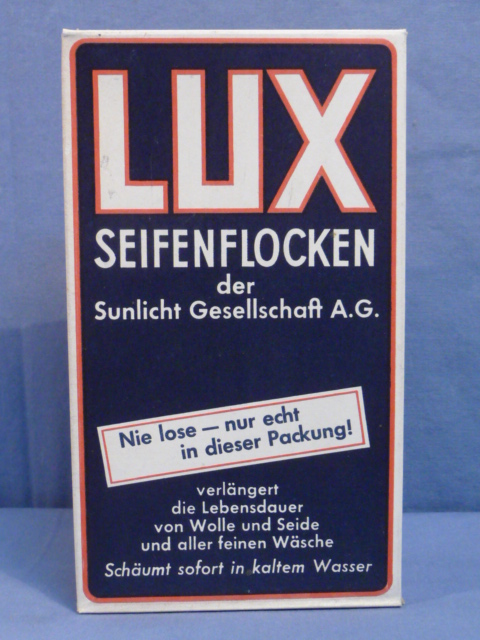 Original WWII Era German LUX Brand Laundry Soap