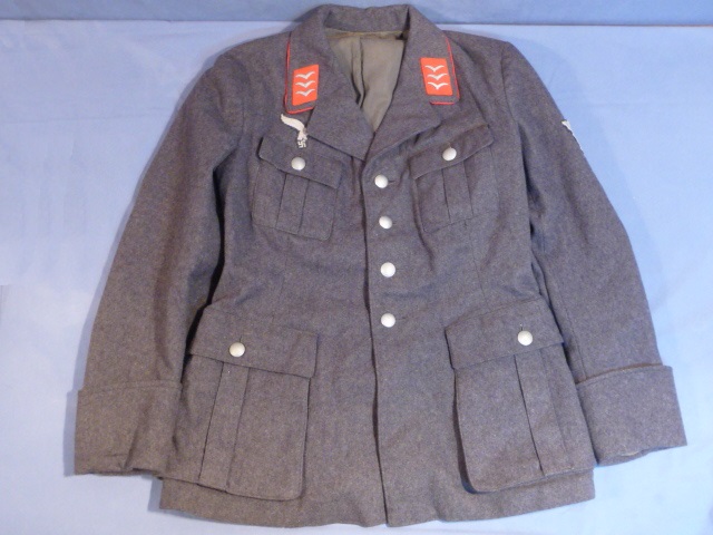 Original 1936 German Luftwaffe Artillery Obergefreiter's Tunic, Issued 1935 Pattern