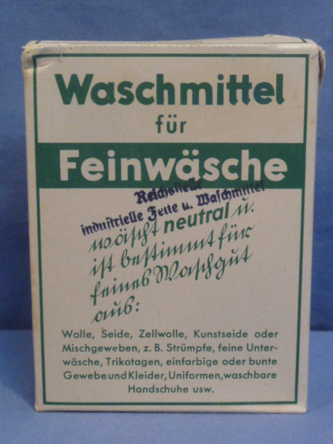 Original WWII German Laundry Detergent (for UNIFORMS), 40 Liter Size