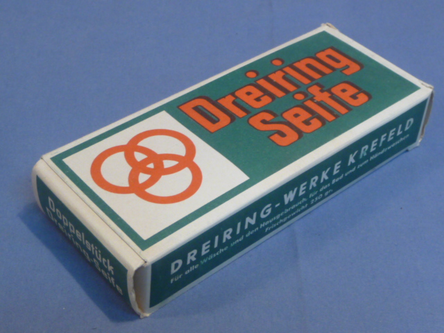 Original WWII Era German Boxed Soap, Three Ring Brand