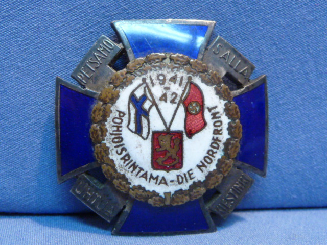 Original WWII German Medal for Service in Finland, Nordfront Cross 1941-42